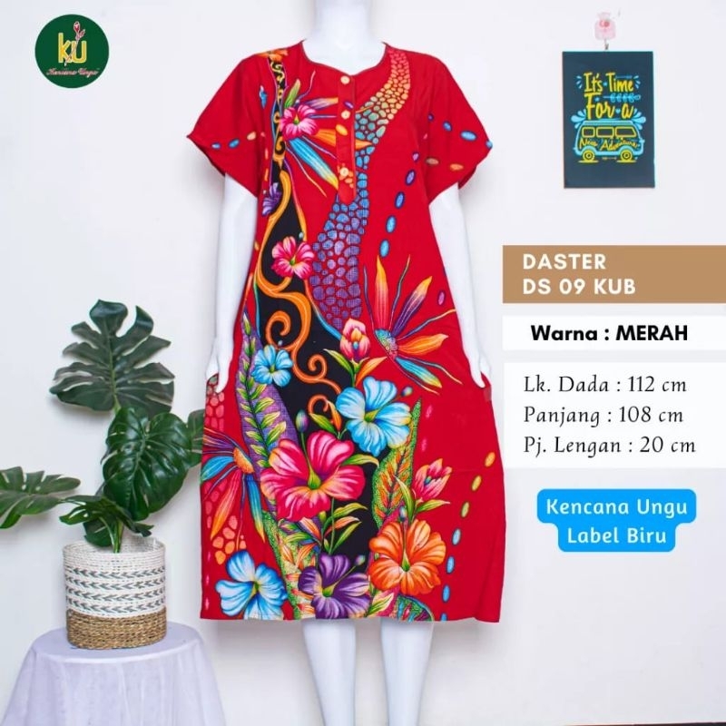 DASTER KANCING BUSUI FRIENDLY LD 120 CM ASLI BATIK KENCANA UNGU ORI PROMO GROSIR MURAH/PAKAIAN BAJU 