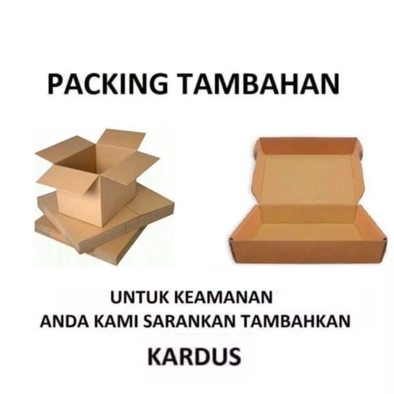 

Tambah packing dus songkok lebih aman 32 x 16 x 5