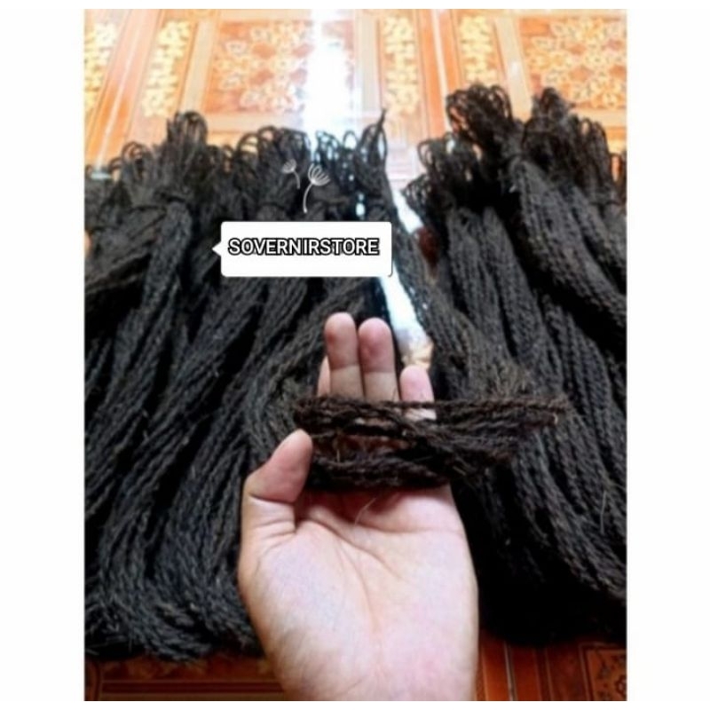 Tali ijuk aren hitam tali gazebo tali bambu