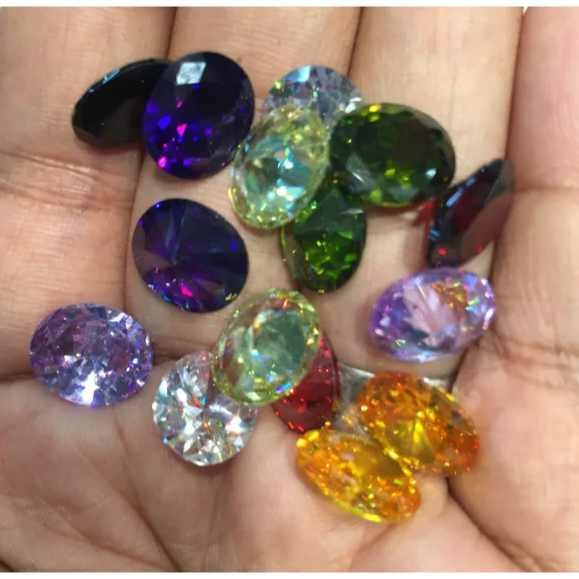 Amerikan diamond kating 10x14 mm.Harga untuk 20 pcs