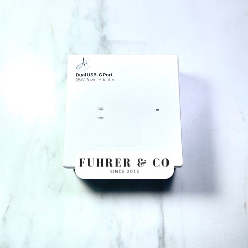 Adaptor Dual Type C Charger iP 35W iPd Pro iP 13 Pro Max iP 14 Pro MAx MINI