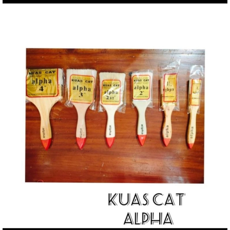 

Kuas Cat Bulu Dinding Air Tembok Ukuran 1 Inch, 2 Inch, 3 Inch, 4 Inch