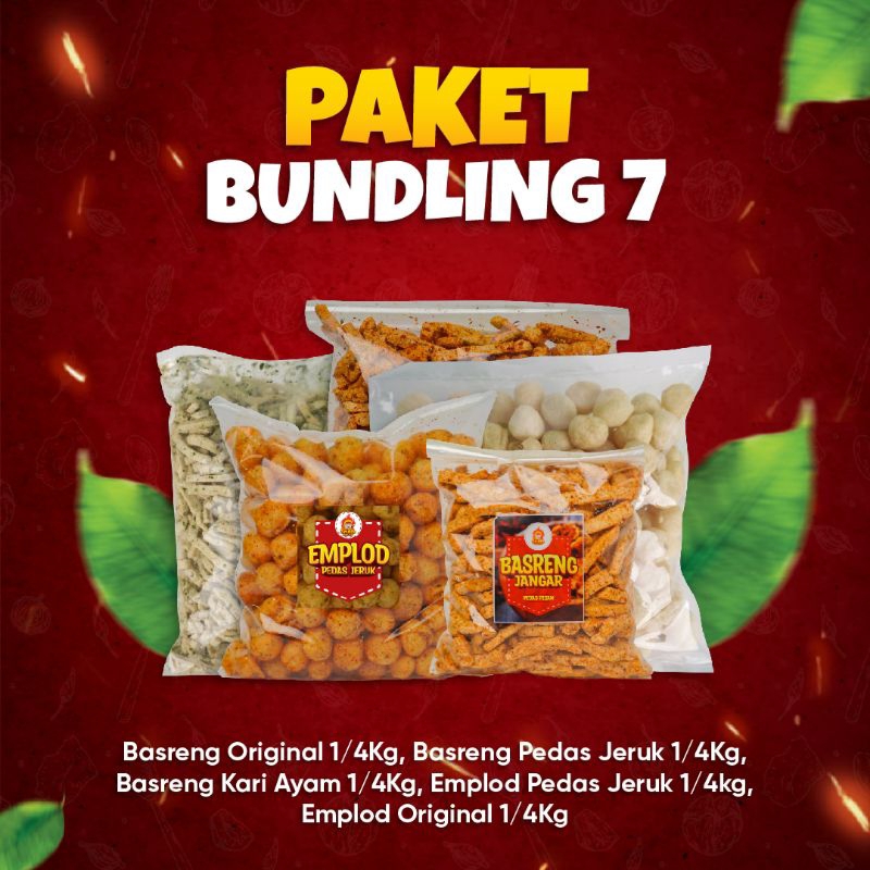 

LEBIH HEMAT PAKET BUNDLING 7 NENG OTOT SNACK