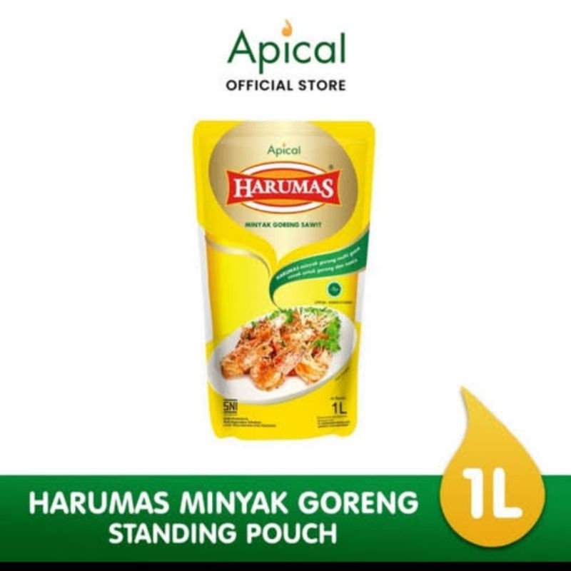 

minyak goreng harumas dan camar 1lt