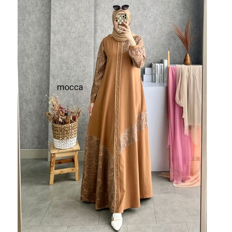Original GLAMZ Dress Nesya / Fashion Muslim Gamis