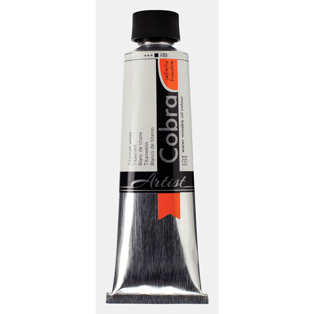 

TALENS Cobra Artist Water Mixable Oil Colour 150 Ml - Titanium White