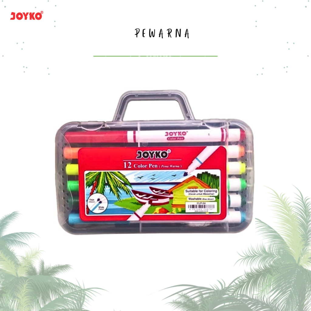

PULPEN WARNA SPIDOL / COLOR PEN CLP-04 JOYKO