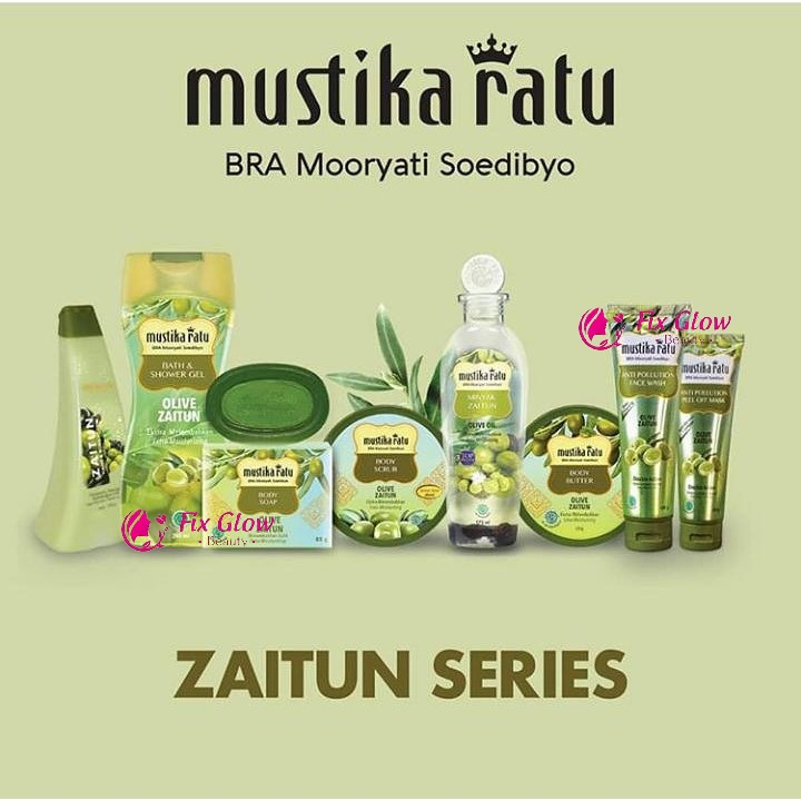 MUSTIKA RATU Minyak Zaitun | Olive Oil Lemongrass & Aromatic Essential Oil