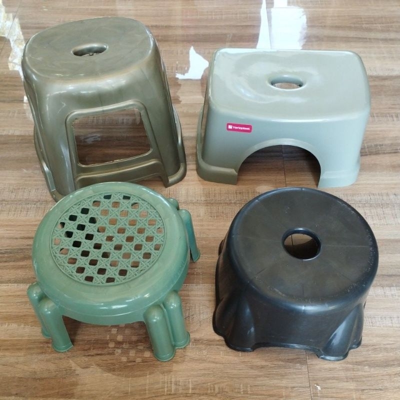 Dingklik anak warna,Kursi dingklik plastik, bangku pendek,kursi jongkok,kursi plastik pendek,dingkli