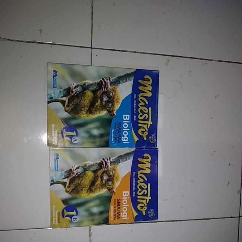 

Buku Cetak Biologi MAESTRO kelas 10 peminatan IPA Kurikulum 2013