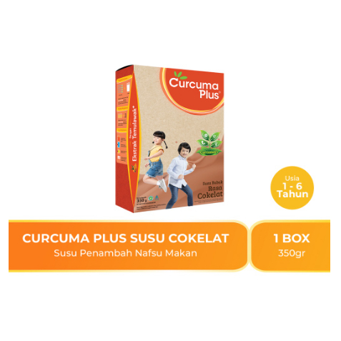 

Curcuma Plus Cokelat Susu Bubuk Ekstrak Temulawak Coklat 350gr