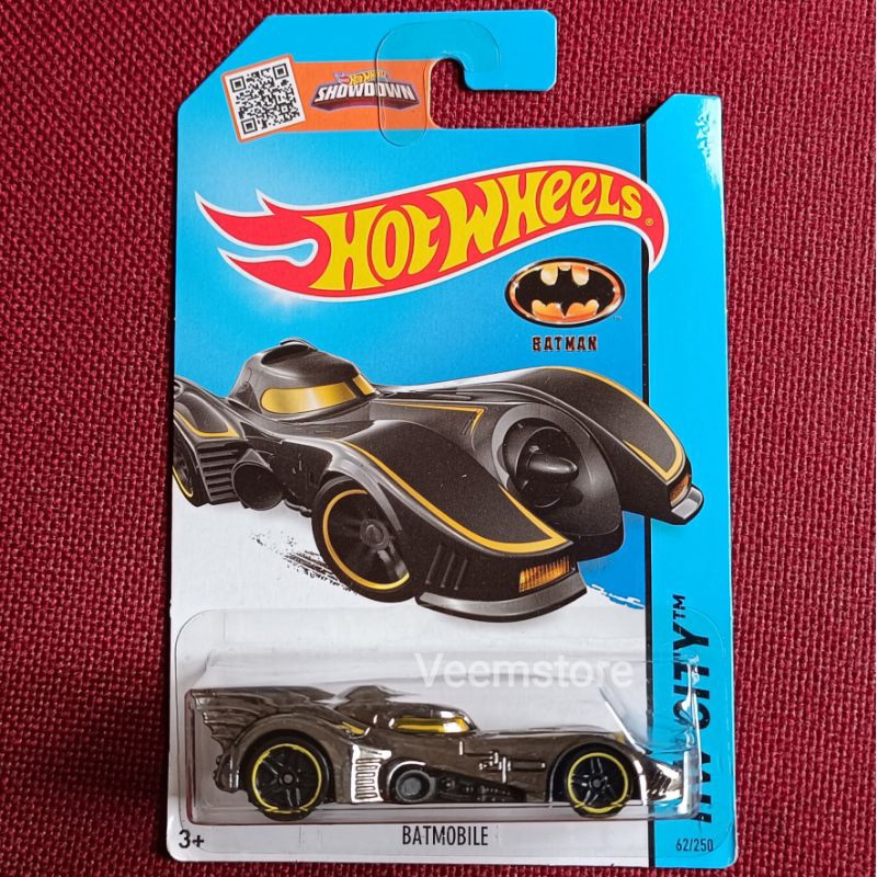 Hotwheels 1:64 Batmobile Batman [Original Mattel] SNI