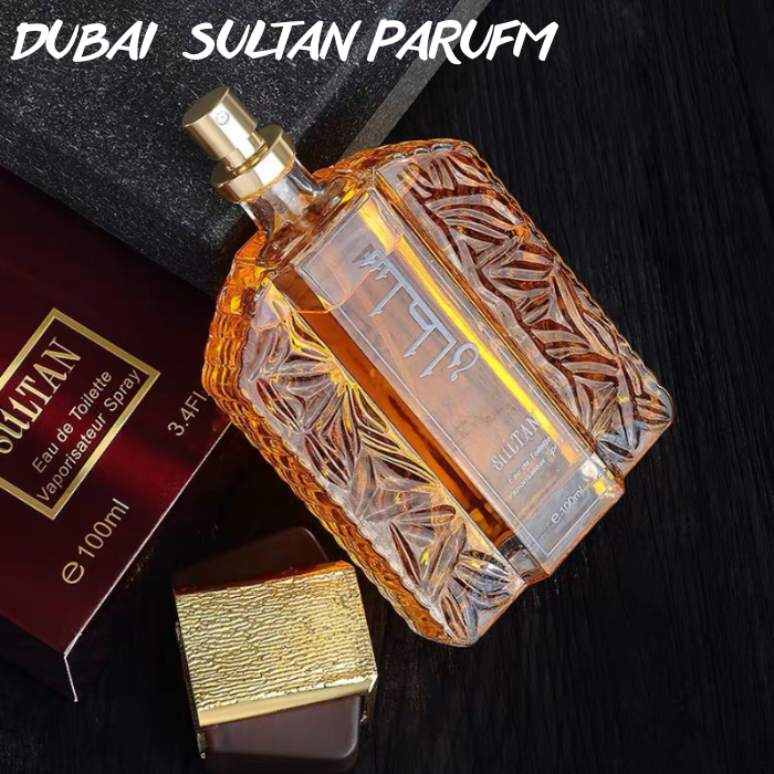 DUBAI MEN'S PERFUME SULTAN ARABIC PARUFM 100% Original Wanginya Tahan Lama Dubai Men Perfume 100ml S