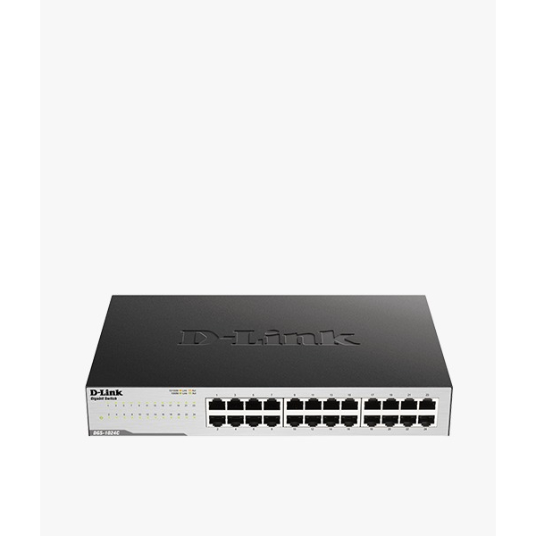 DLINK Switch hub 24 port Gigabit DGS-1024C metal