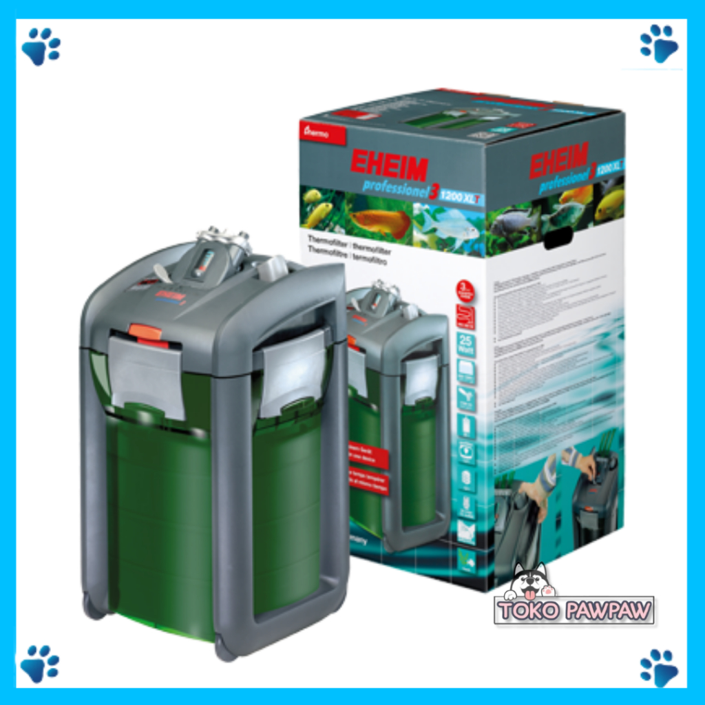 EHEIM PROFESSIONEL 3 1200 XL WITHOUT FM Filter External Penyaring Akuarium Aquarium Jumbo Profession