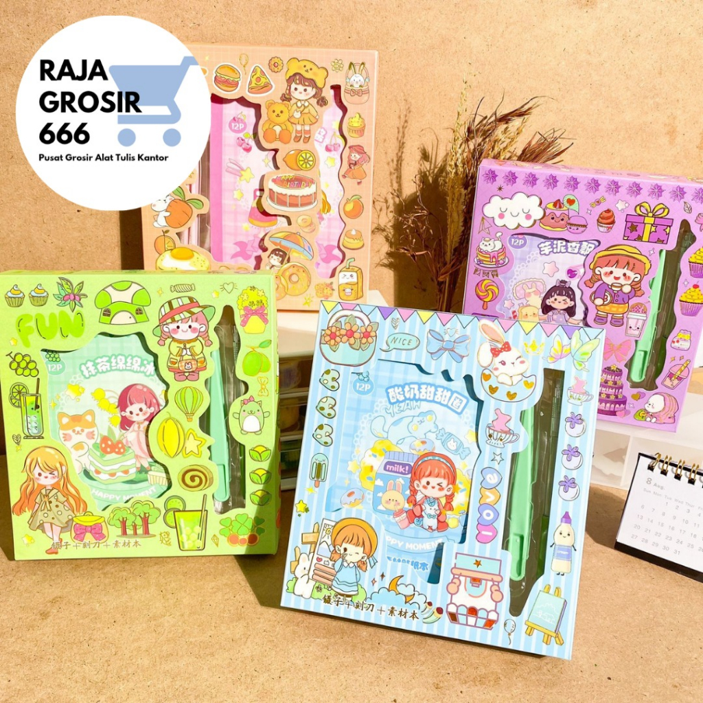 

Sticker WD-A601 BOX BUKU STIKER PLUS PENJEPIT TERMURAH COD ALAT-ALAT SEKOLAH AESTHETIC KOREA