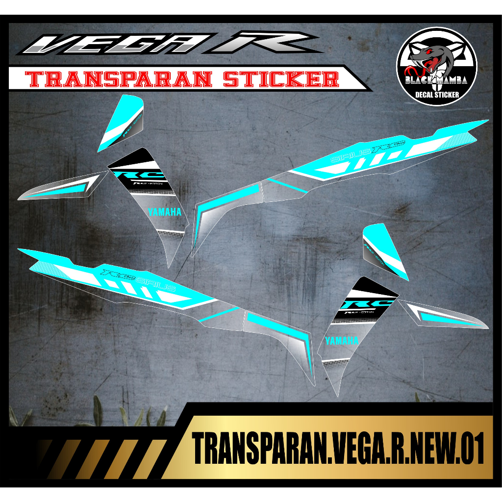 STRIPING TRANSPARAN VEGA R NEW VARIASI TRANSPARAN VEGA R NEW CODE 01