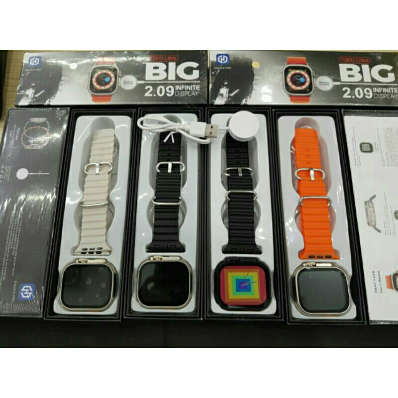 JAM TANGAN SMARTWATCH ORIGINAL T900 ULTRA