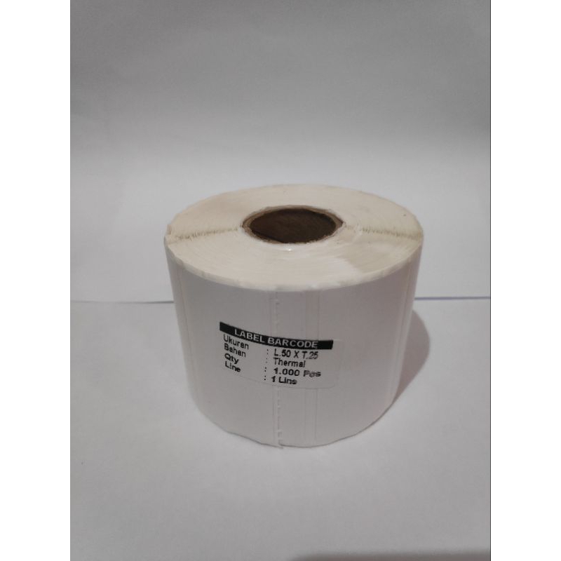 Label Thermal 50x25 - Thermal 50 x 25 hi Quality