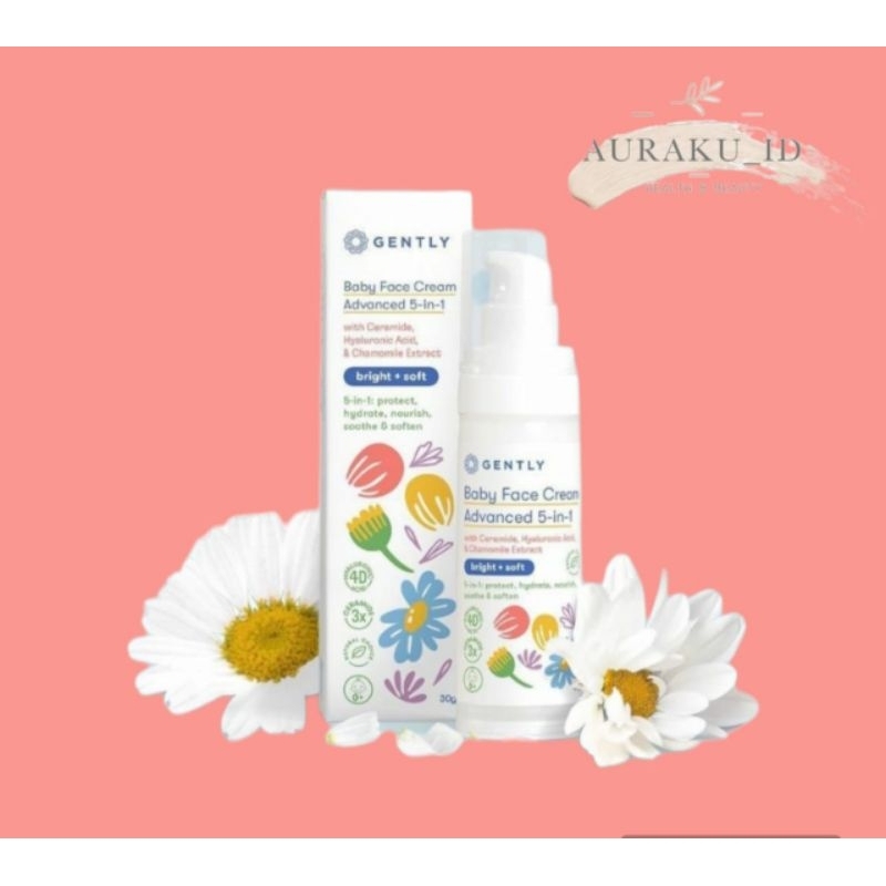 Gently Ɓaby Face Cream | Krim Wajah Khusus Bayi & Anak