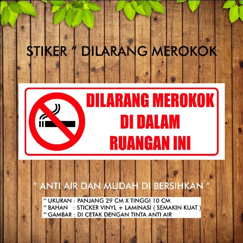 

Stiker Dilarang Merokok Stiker No Smoking Tulisan No Smoking Sticker No Smoking Sticker Dilarang Merokok
