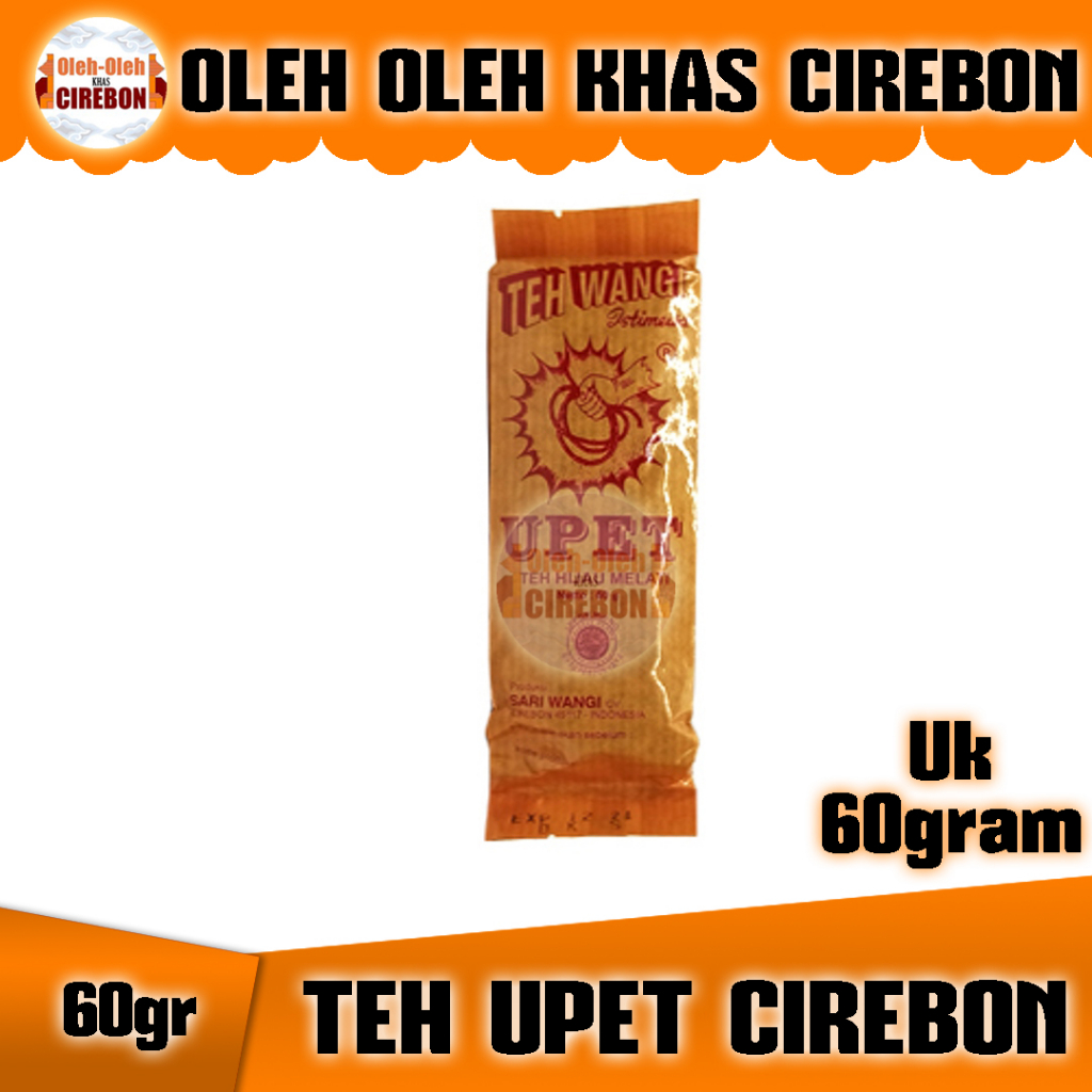 

Oleh Oleh Khas Cirebon Teh Upet 60gram