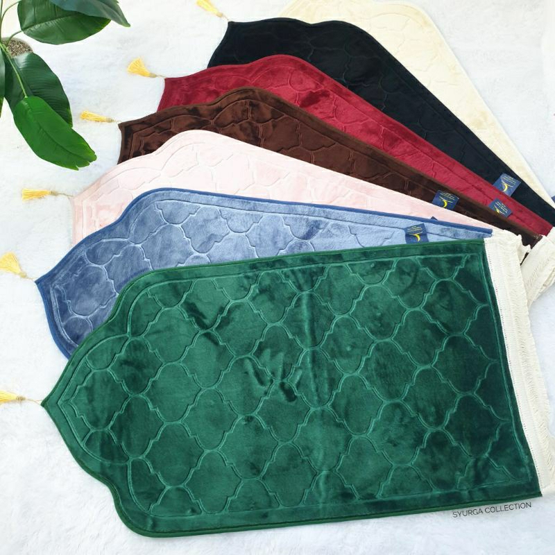 Sajadah cutting al-soham 55 cm x 105 cm | sajadah kakbah | sajadah hadiah