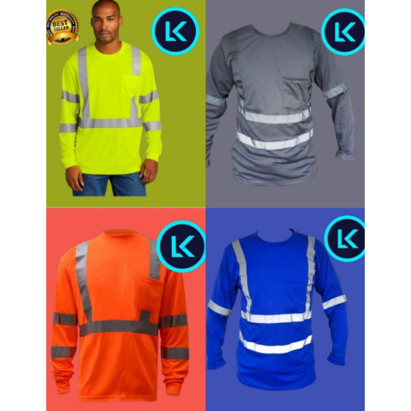 KAOS SAFETY PROYEK SCOTLIGHT LENGAN PANJANG