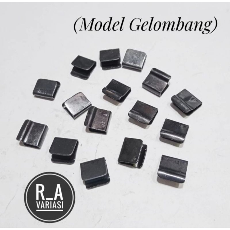 RB 10 Pcs Kancing Jepitan Talang Air Mobil Universal Klip Jepitan Talang Air Mobil