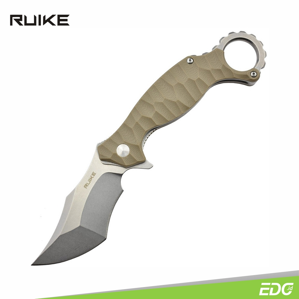 RUIKE P881-W 14C28N G10 Tan Survival Camping Tools