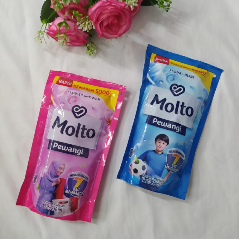 Molto pewangi kemasan 5000 an 250ml
