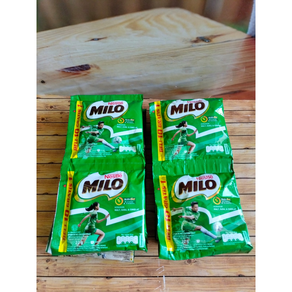 

MILO SUSU BUBUK 22 gram (dapat 5 bungkus)