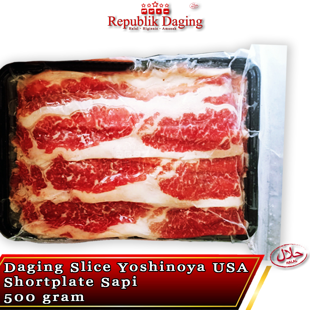 

Daging Sapi 100% US Beef Slice Yoshinoya Gyudon Beef Bowl 500gr Halal