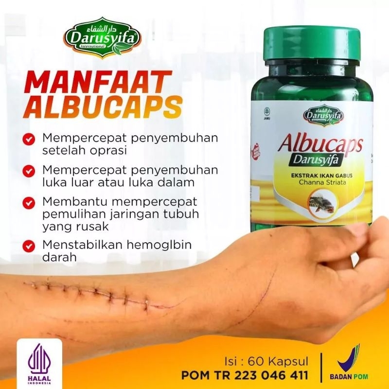 Kapsul Herbal Extra Ikan Gabus Bopm