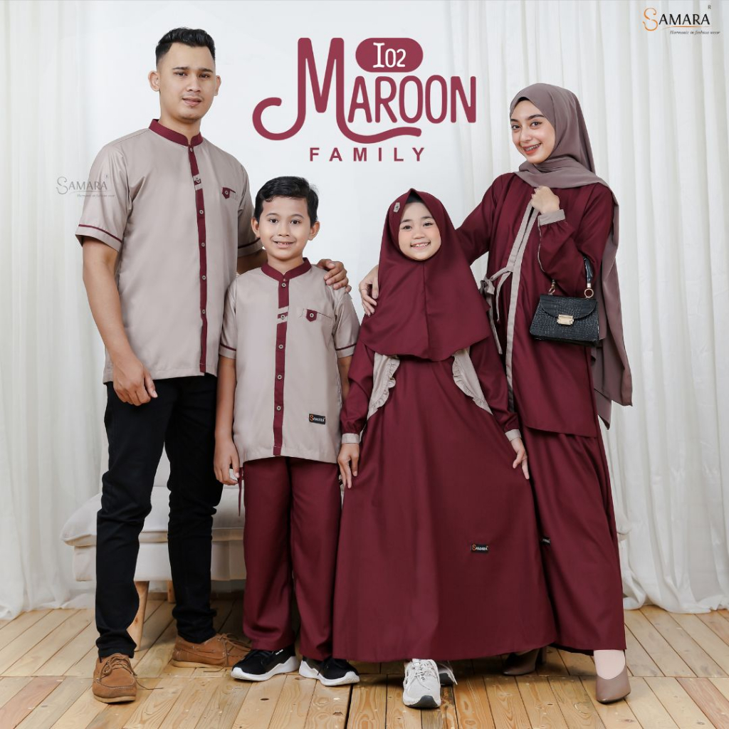 [FAMILY COUPLE] GAMIS KOKO COUPLE KELUARGA SARIMBIT SAMARA TERBARU/BAJU LEBARAN/BAJU KONDANGAN/BAJU 