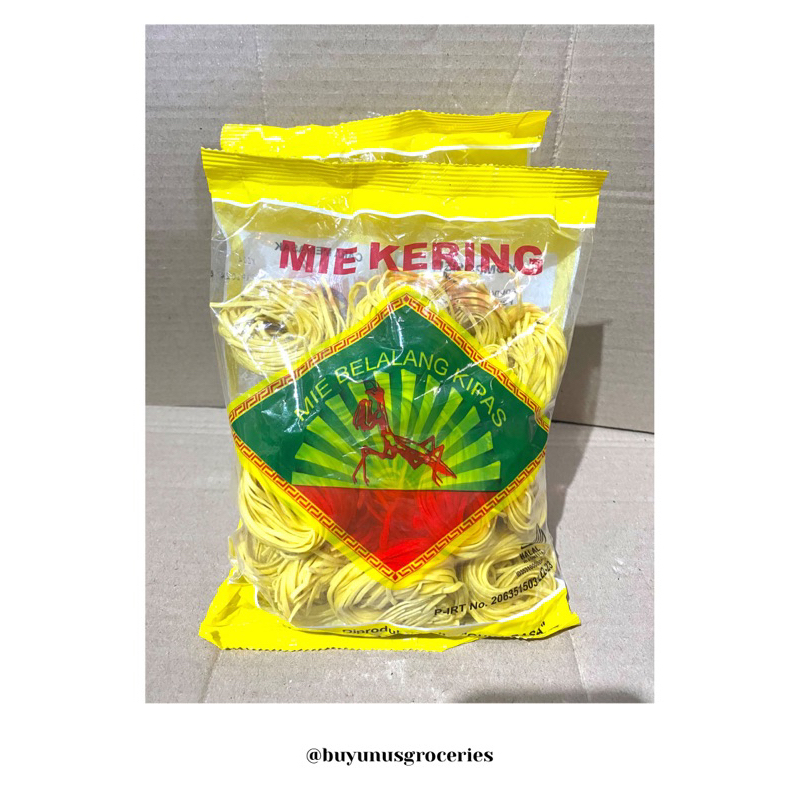 

Mie Telor/Mie Kering Cap Belalang Kipas 400g HALAL