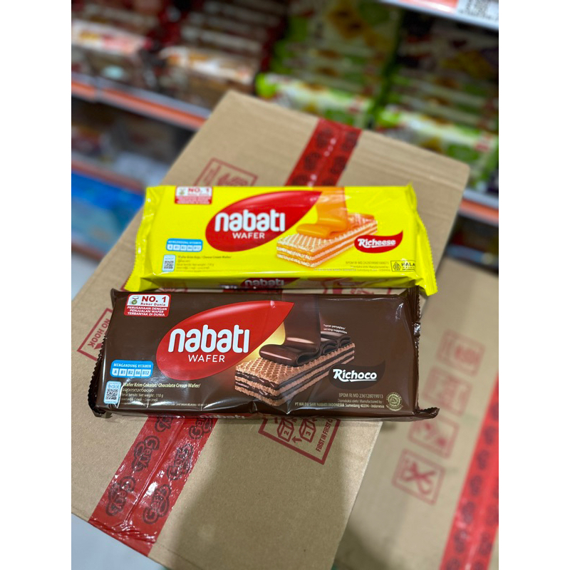 

NABATI WAFER 5000 110GR - COKLAT | KEJU