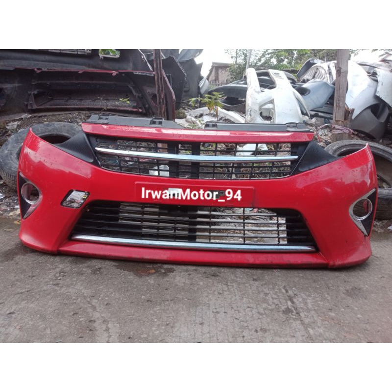 Bumper Bemper depan Agya 2015 Fullset Liscrum