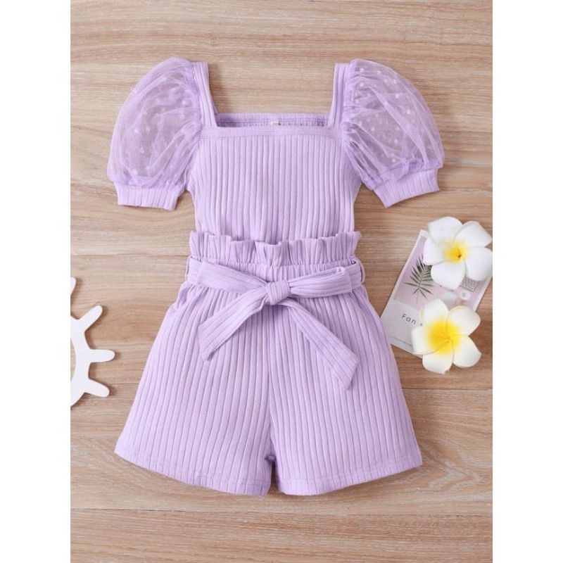 SET ANAK PEREMPUAN COMBI TILE | SET ANAK KOREAN | STELAN ANAK LUCI KOMBINASI