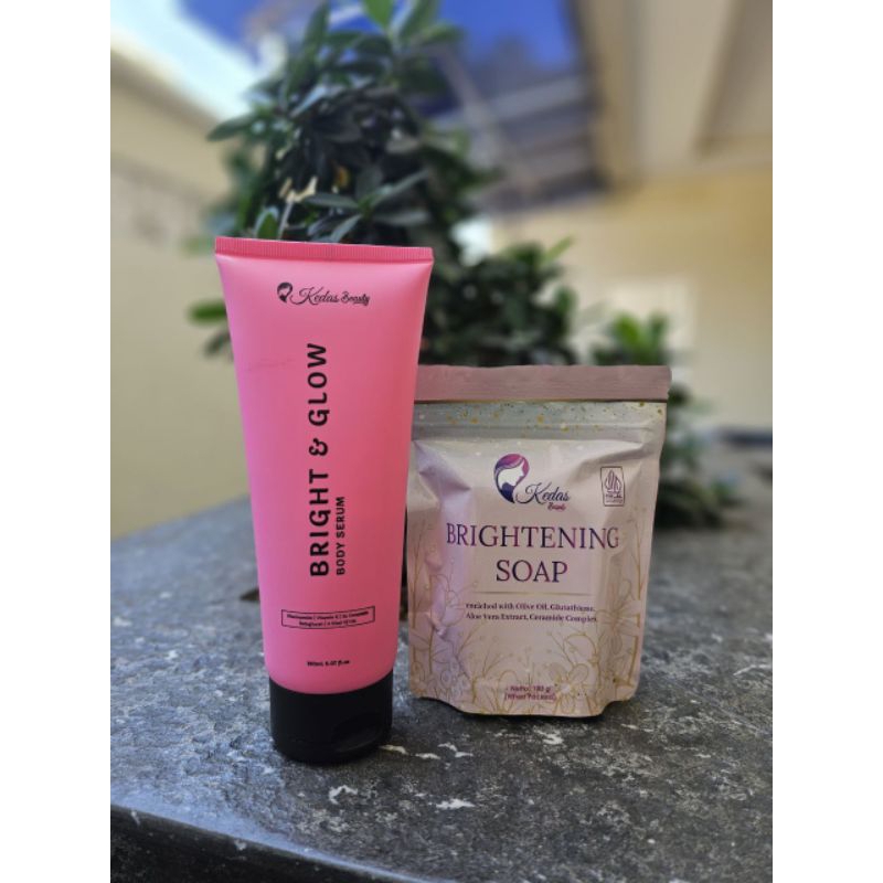 sabun dan body serum kedas beauty