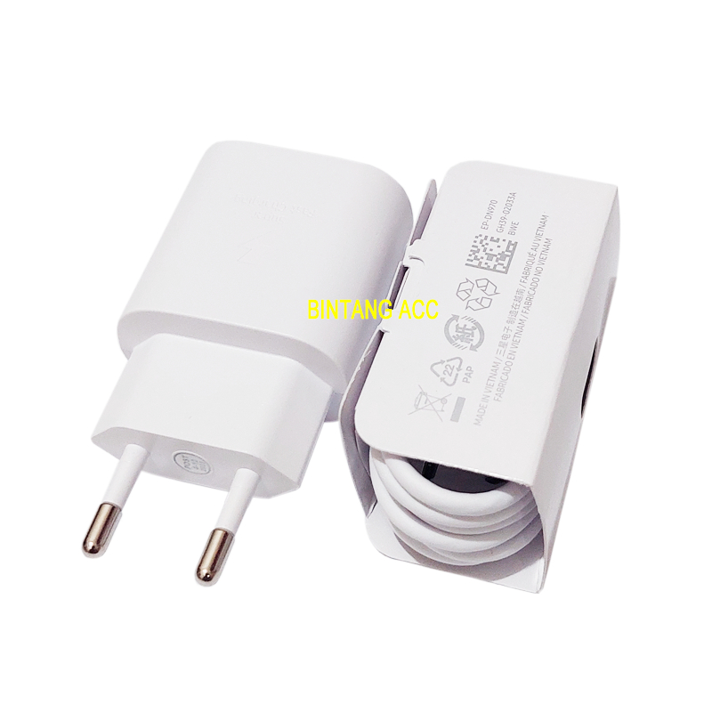 Original Charger Samsung Galaxy S21 FE 5G S20 FE S21 25W Super Fast Charging