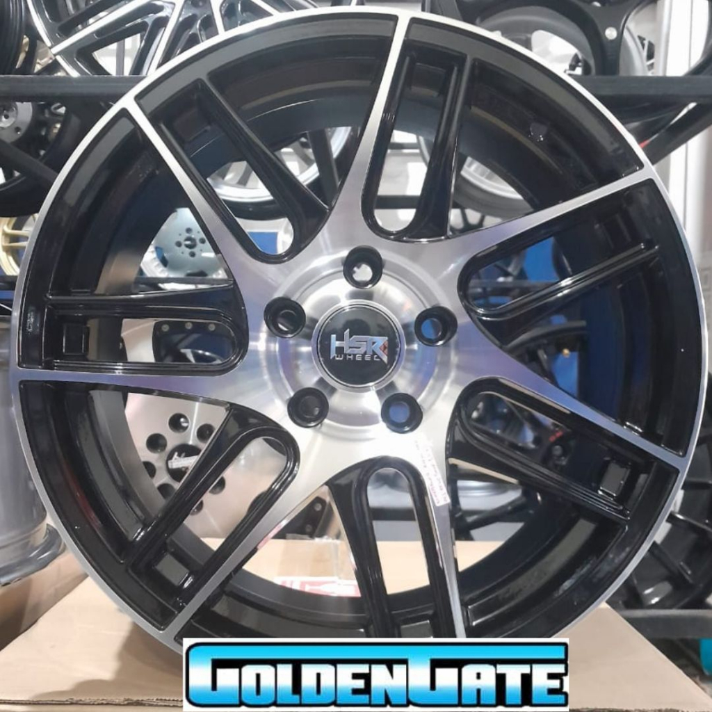velg mobil r17 HSR WURZBURG R17 baut 5  buat innova xpander civic dll