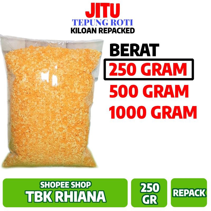 

Tepung Roti Cap Jitu 250 GR Repacked