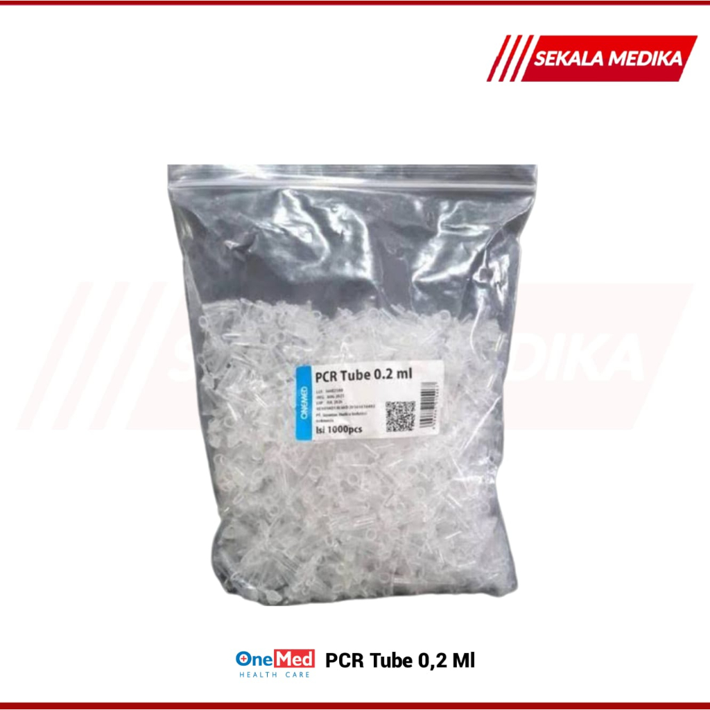 Pcr Tube 0,2 Ml Tabung Eppendorf Microtube Isi 1000 Pcs/ Bag