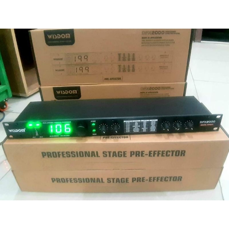 EFEK VOCAL WISDOM DFX2000 ORIGINAL DFX 2000 GARANSI RESMI