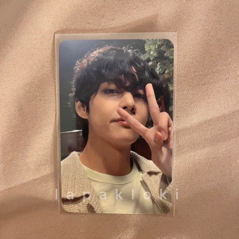 [BOOKED] PC BTS Photocard Taehyung Album MOTS Journey Japan