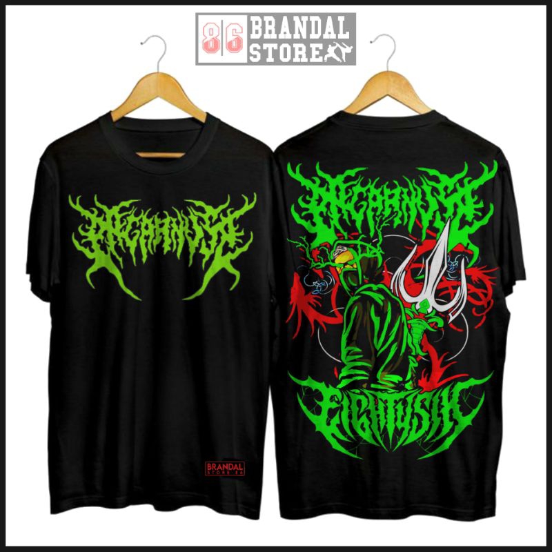 Kaos pagar nusa eightysix (sablon plastisol)