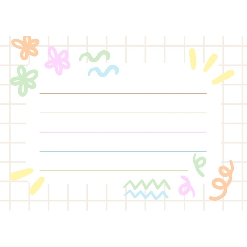 Greeting Card Empty / Kartu Ucapan Kosong Lucu