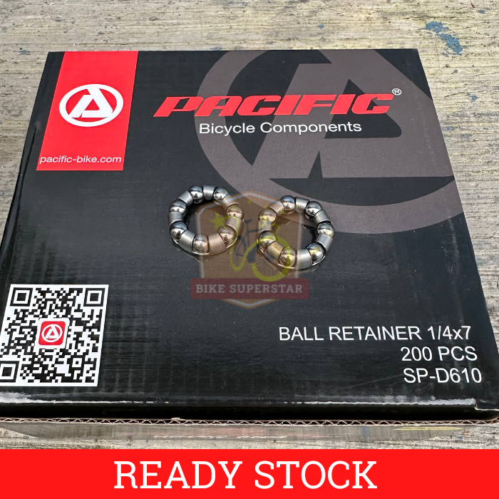 Sarangan Pelor Bearing Roda As BELAKANG Lahar Sepeda 1/4 x 7 Pacific Universal Anak MTB Fixie Federa