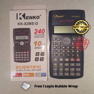

Ag Kalkulator Sekolah Scientific KENKO 82ms - Calculator Ilmiah Sekolah Ujian Sin Cos Tan